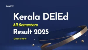Kerala DElEd Result 2025