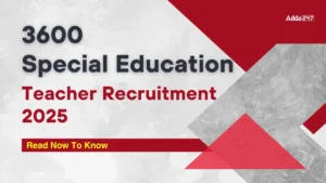 3600 Special Education Teacher Recruitment