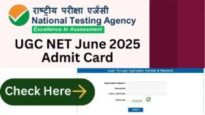 UGC NET Admit Card 2025