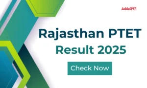 Rajasthan PTET Result 2025