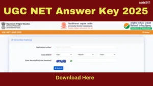UGC NET Answer Key 2025 Out, Download Response Sheet PDF Here