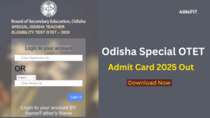 Odisha Special OTET Admit Card 2025 Out (1) (1)