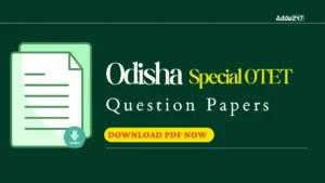 Odisha OTET Question Paper 2025