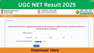 UGC NET Result 2025 Out @ugcnet.nta.ac.in, Direct Download Link Here