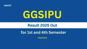 GGSIPU Result 2025 for 1st and 4th Semester