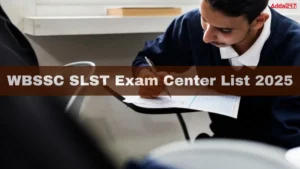 WBSSC SLST Exam Center List 2025, Download District-wise list PDF