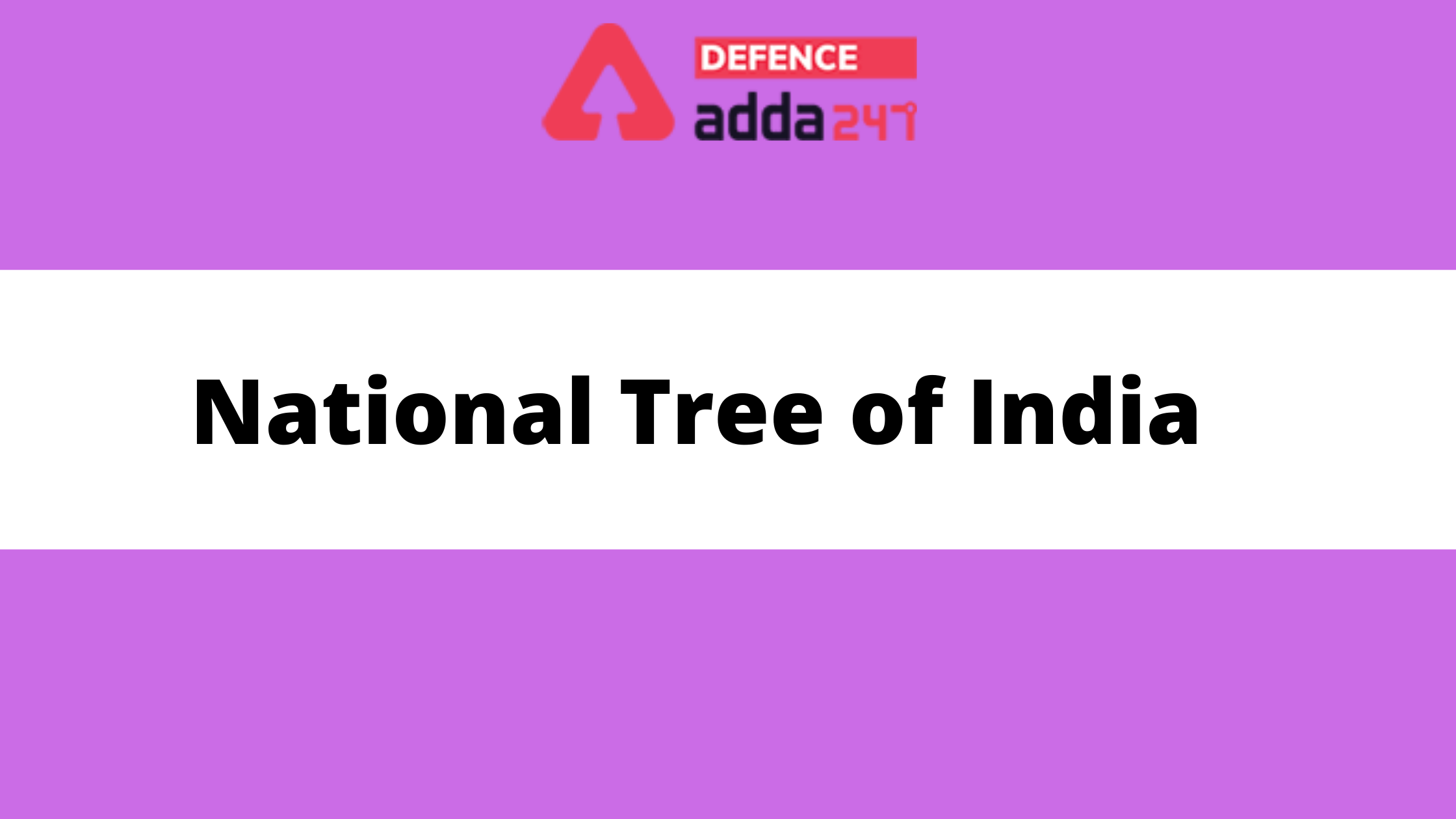 National Tree of India