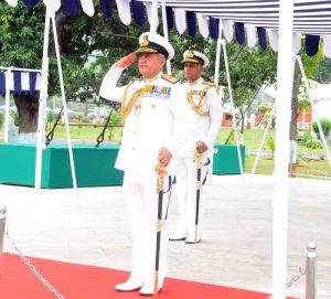 Indian Navy Salute