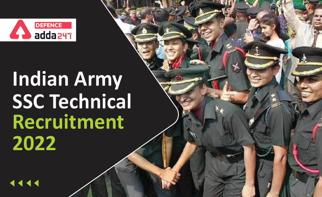 Indian Army SSC Recruitment 2022 for 59th Men & 30th Women SSC (Tech) Course Notification Out_30.1