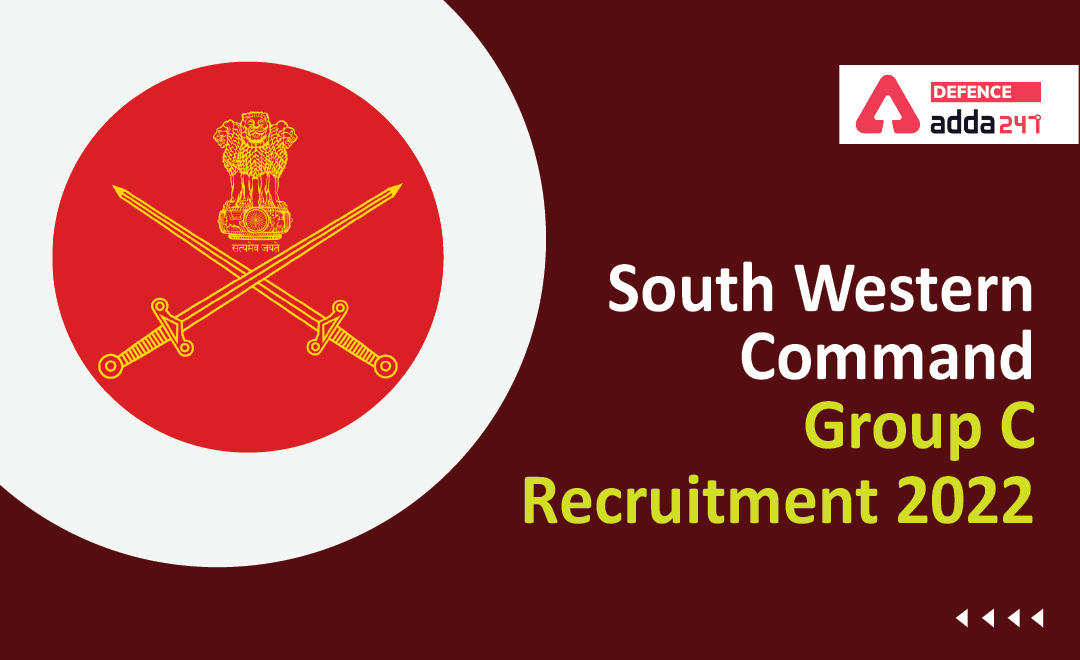 Indian Army Headquarters South Western Command Group C Recruitment 2022_30.1