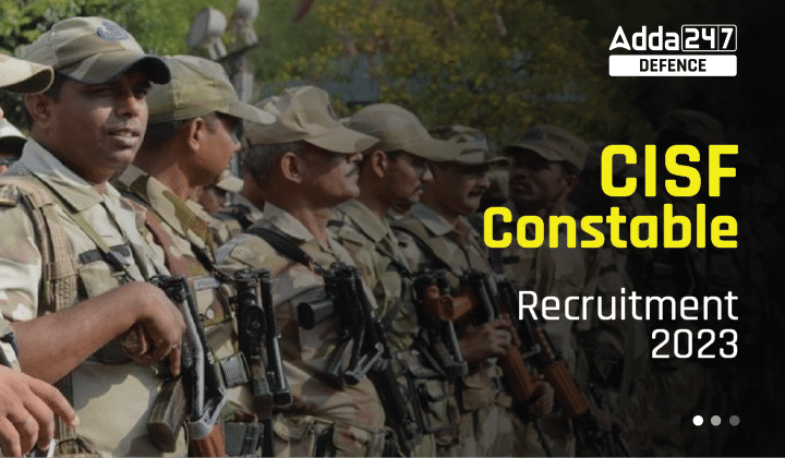 CISF Constable Recruitment 2023