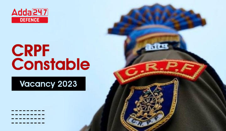 CRPF Constable Apply Online 2023