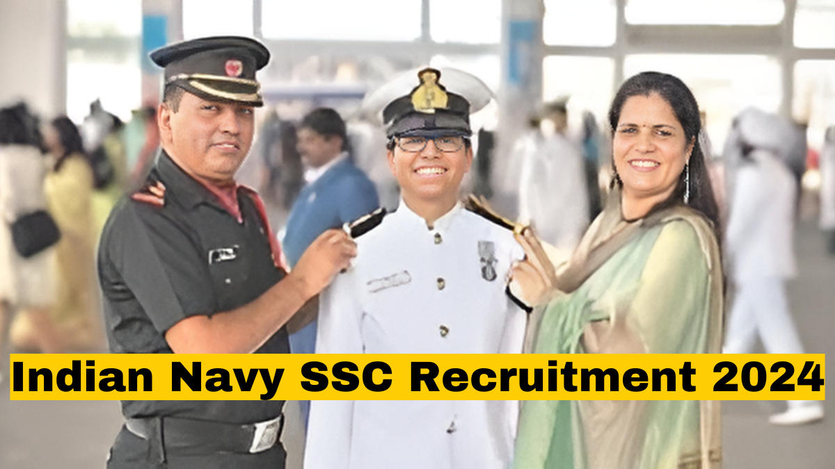 Indian Navy SSC officer Recruitment 2024