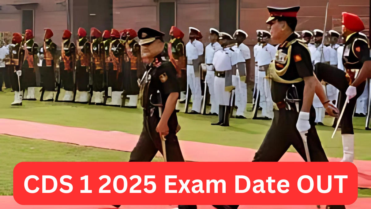 CDS 1 2025 Exam date