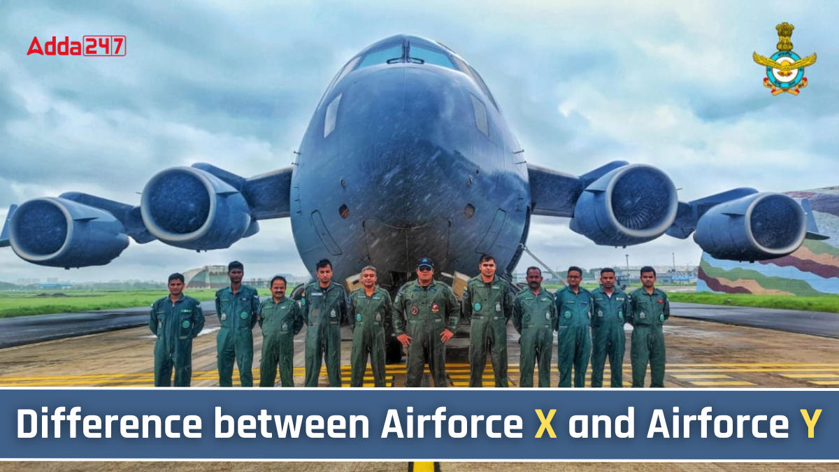 Difference between Airforce X and Airforce Y