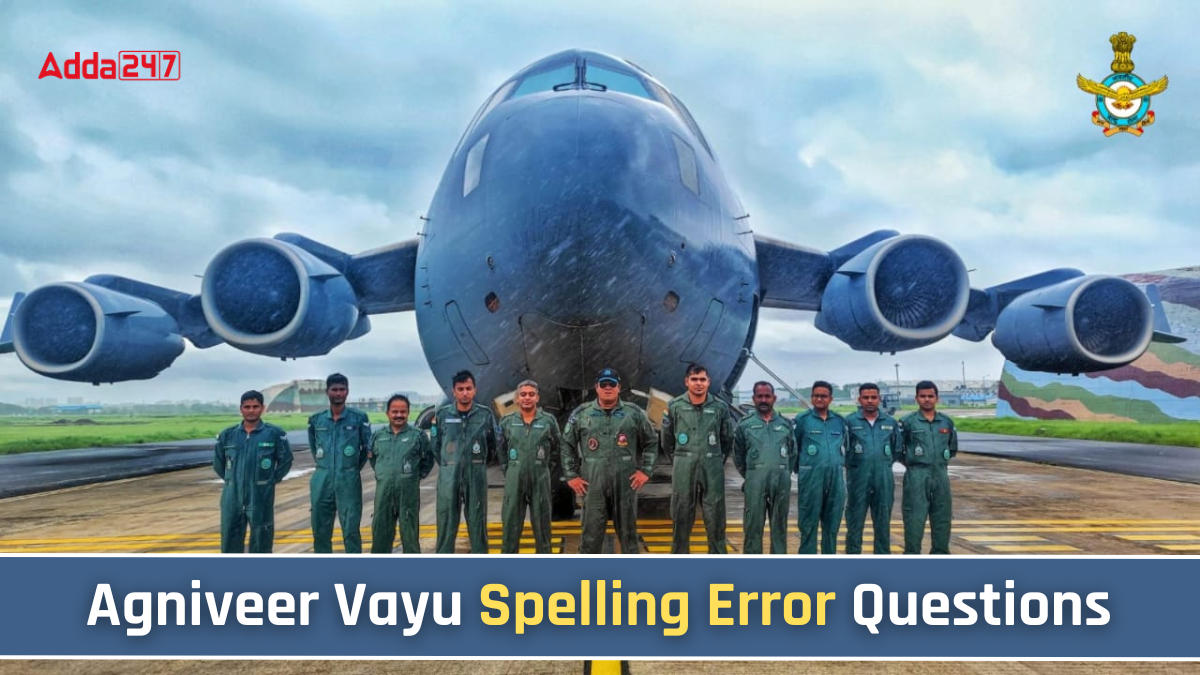 Agniveer Vayu Spelling Error Questions