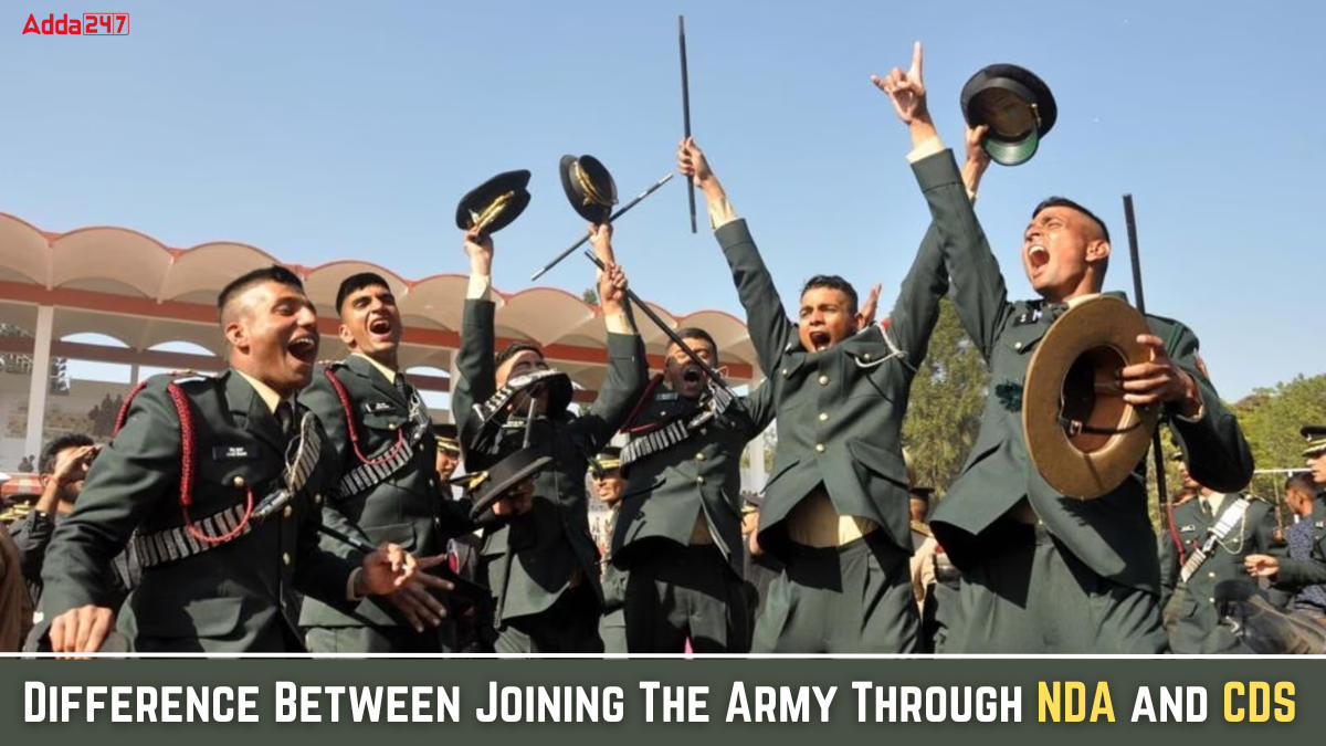 Difference Between Joining The Army Through NDA and CDS