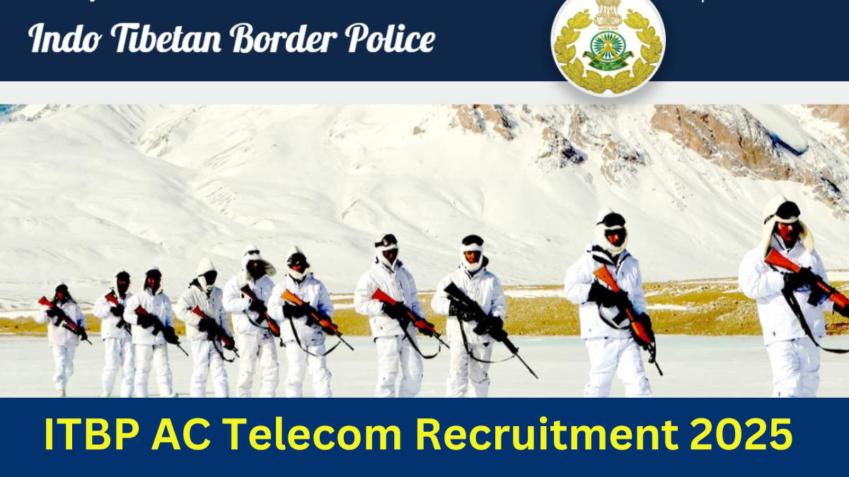 ITBP Assistant Commandant Telecom Recruitment 2025