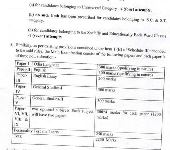 OPSC OCS New update 2022 for Upcoming OPSC Examinations_3.1