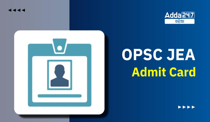 OSSC JEA Admit Card