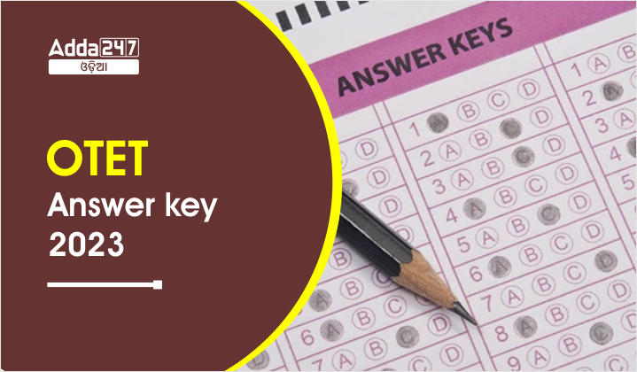 OTET Answer key 2023