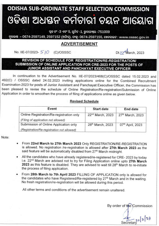 OSSSC Nursing Officer 2023 Notification Out For 7483 Posts | Odia govt jobs_3.1