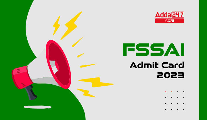 FSSAI Admit Card 2023