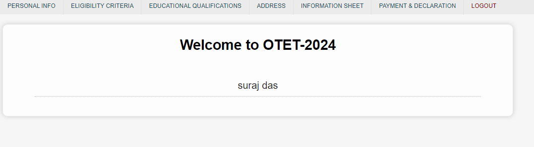 OTET ଅନଲାଇନ୍ ଆବେଦନ 2024 ପର୍ଯାୟ କ୍ରମେ ପ୍ରକ୍ରିୟା ଯାଞ୍ଚ କରନ୍ତୁ_4.1