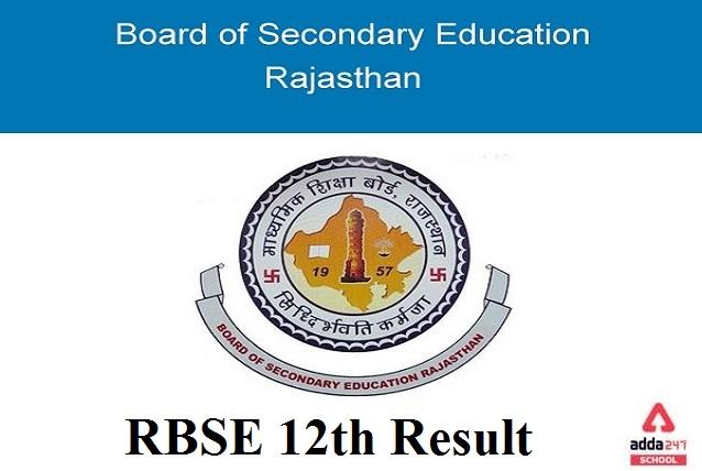 RBSE 12th Result 2021: Rajasthan Board Class 12 out Check @ rajresults.nic.in_90.1
