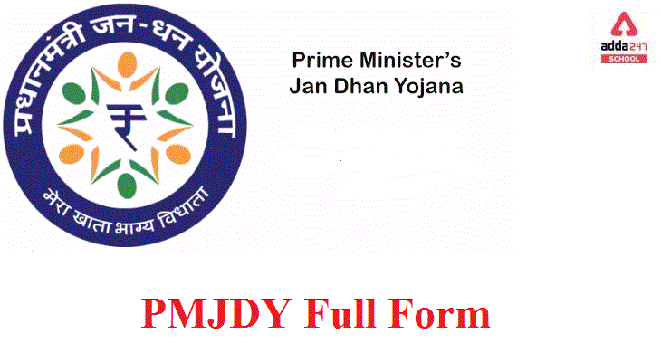 PMJDY Full Form