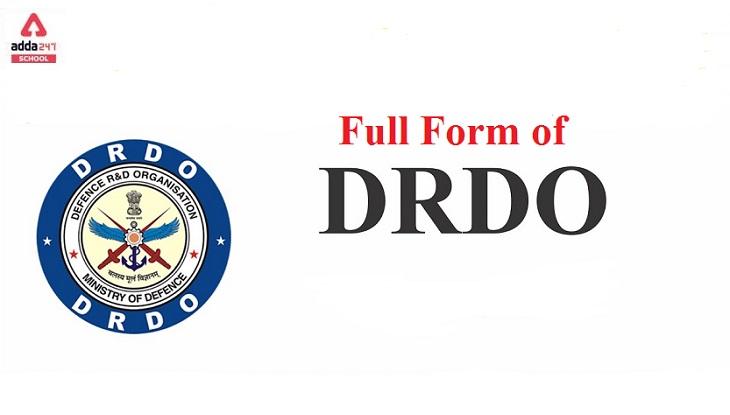 DRDO Full Form_30.1