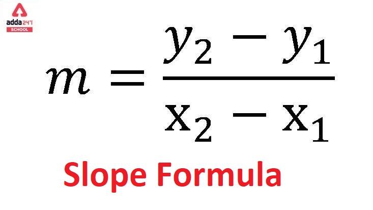 Slope formula in maths