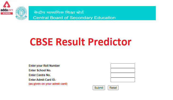 CBSE Term 1 Result Predictor 2021-2022_30.1