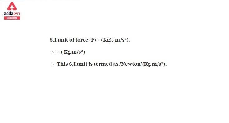Unit of Force- What is the SI & CGS Unit of Force?_30.1