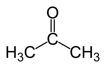 Acetone structure