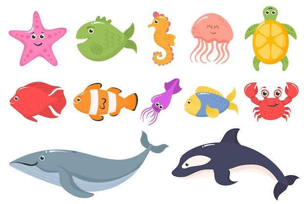 water animals chart