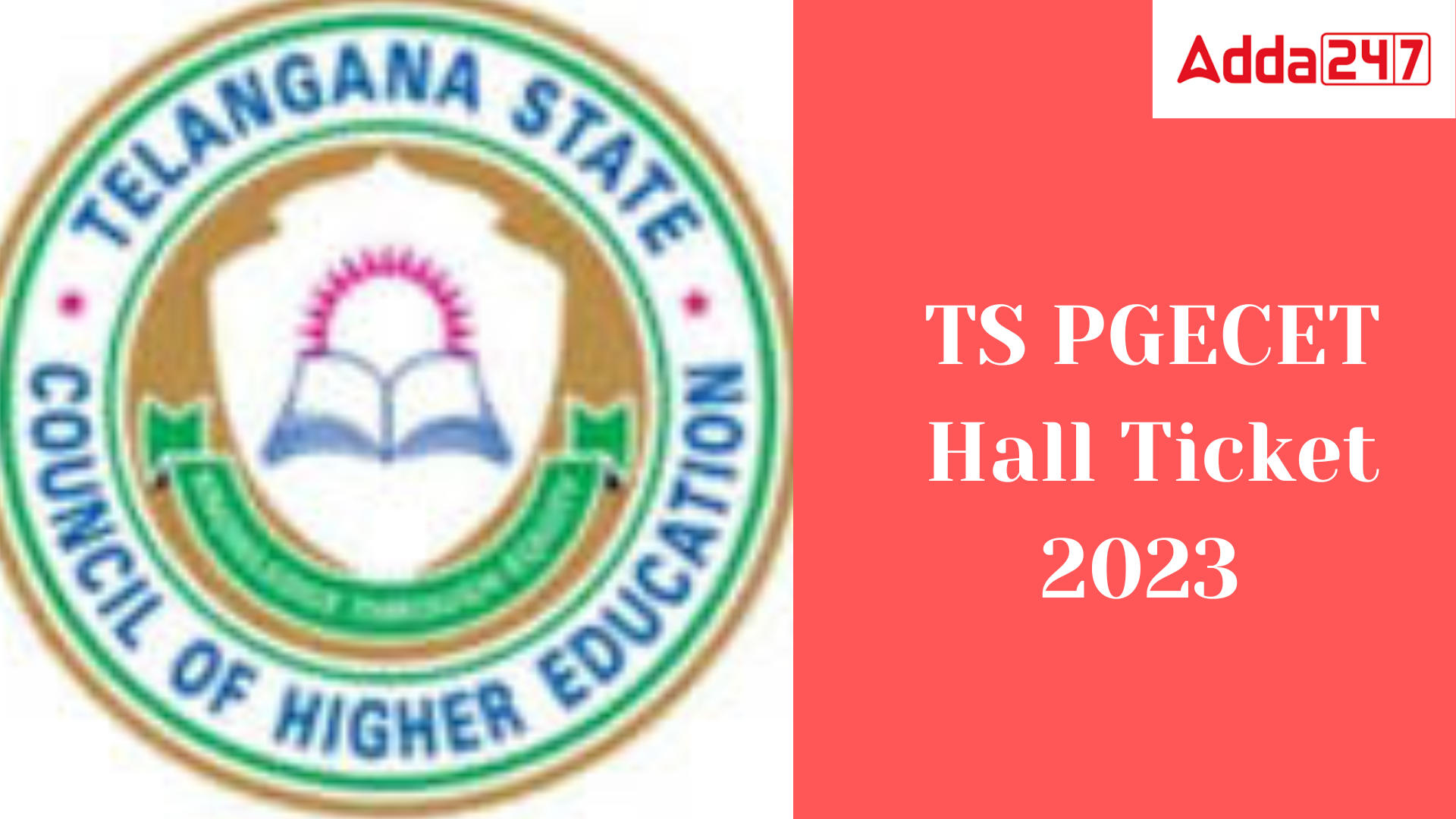 TS PGECET Hall Ticket 2023