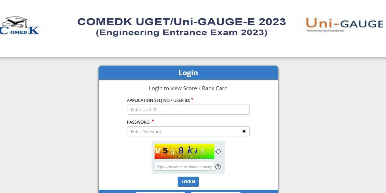 COMEDK Result 2023 Out, Download COMEDK UGET Scorecard Link -_3.1