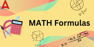 Maths Formulas