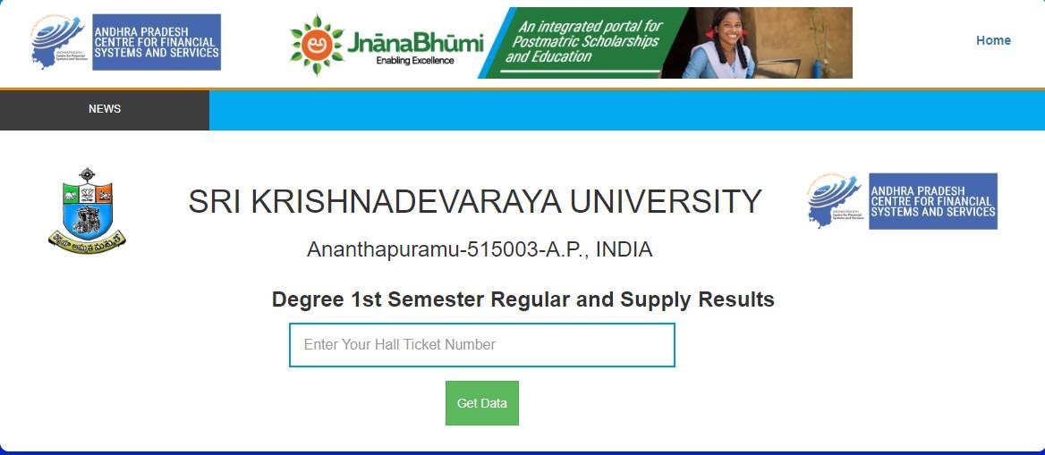 SKU University Degree Results 2023 Out, 1st, 3rd, 5th Semester @results.apcfss.in_3.1