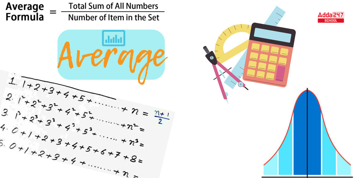 Average Formula in Maths: Definition, Symbol, and All Examples PDF