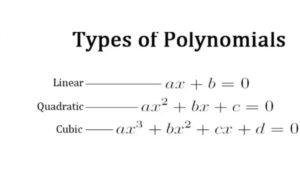 Polynomials