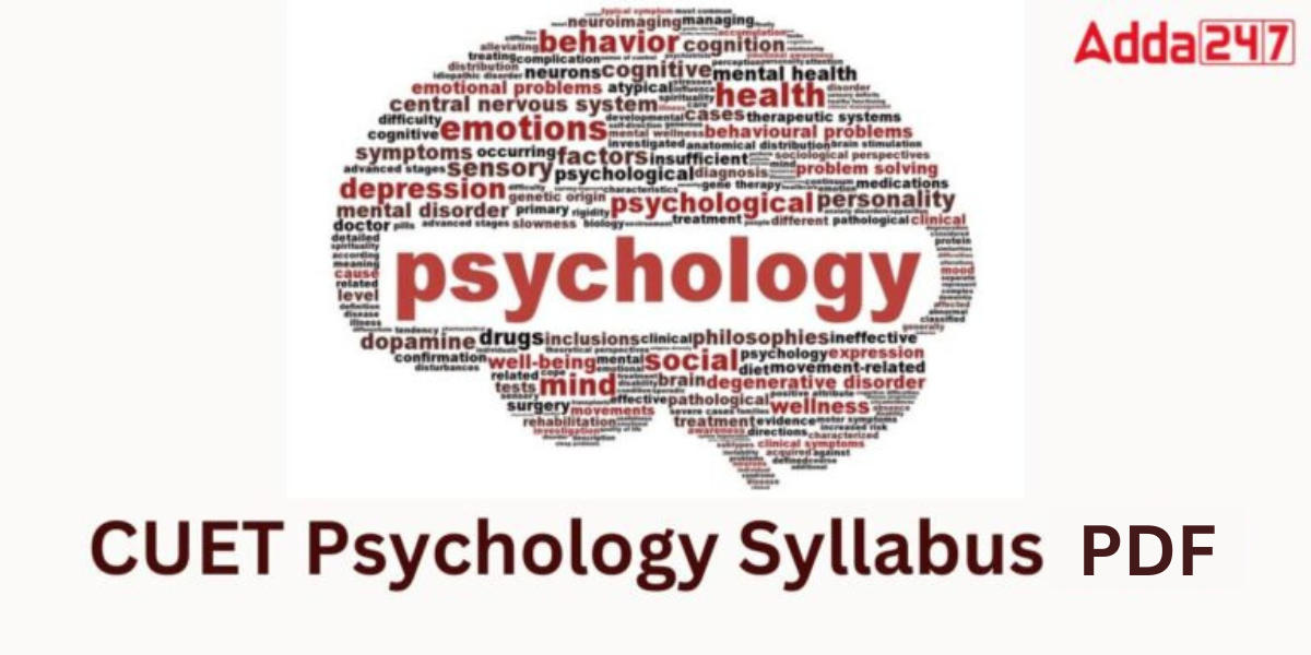 CUET Psychology Syllabus