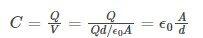 Capacitance Formula in Series and Parallel with Thickness -_7.1