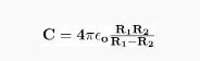 Capacitance Formula in Series and Parallel with Thickness -_8.1