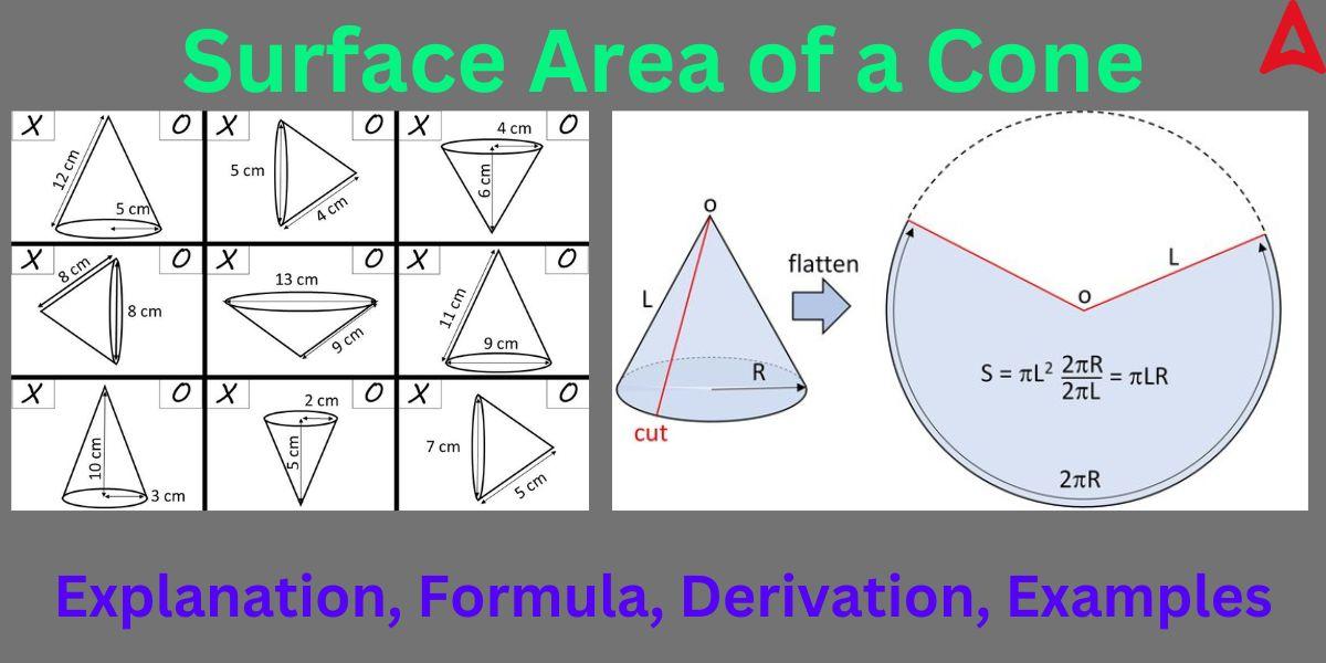 Surface Area of a Cone