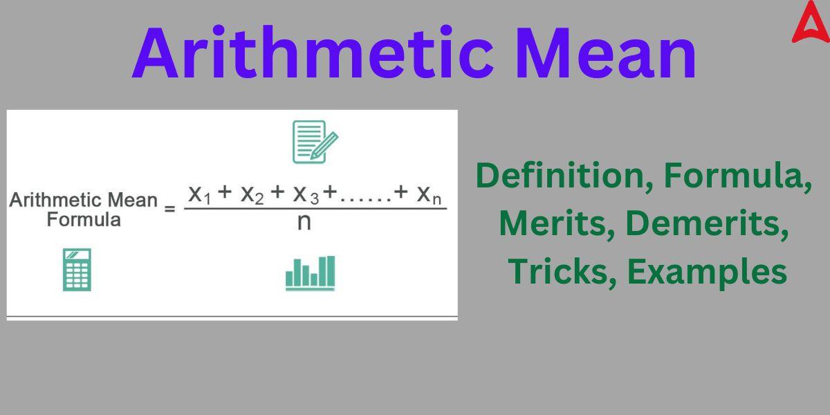 Arithmetic Mean Formula Examples Properties