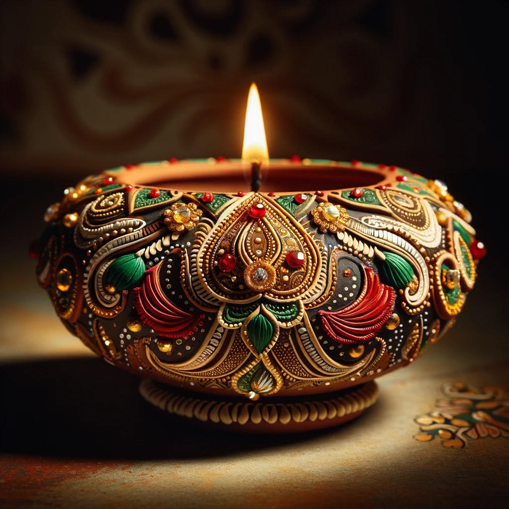 Diya Decoration Ideas -Check Diya Painting Ideas for School Competition