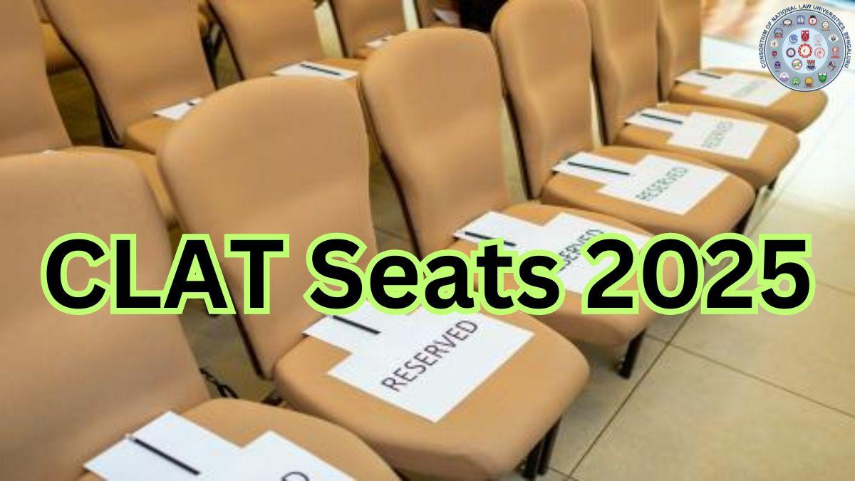 CLAT Seats 2025