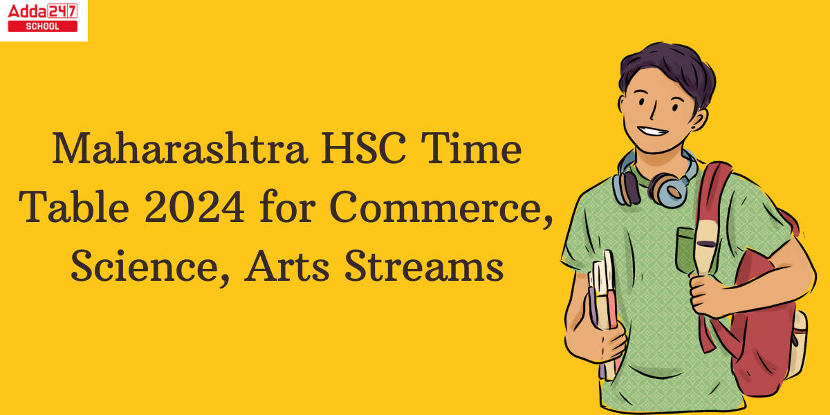 Maharashtra HSC Time Table 2024